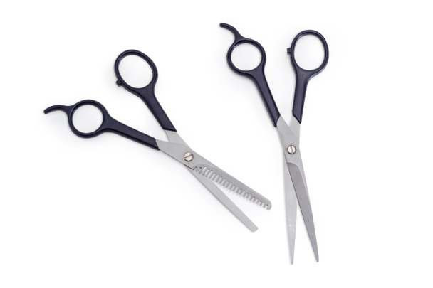 Hair trimming shears for post-extension aftercare